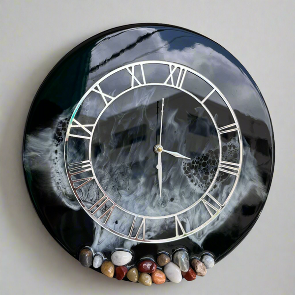 Black Ocean Clock